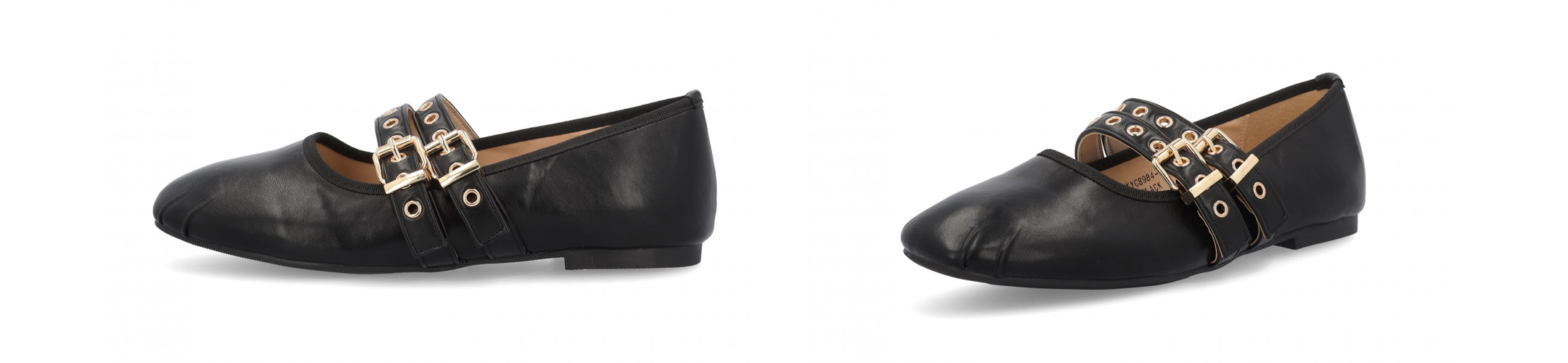 Ballerine Clyo con doppio cinturino laterale XYC8984 23