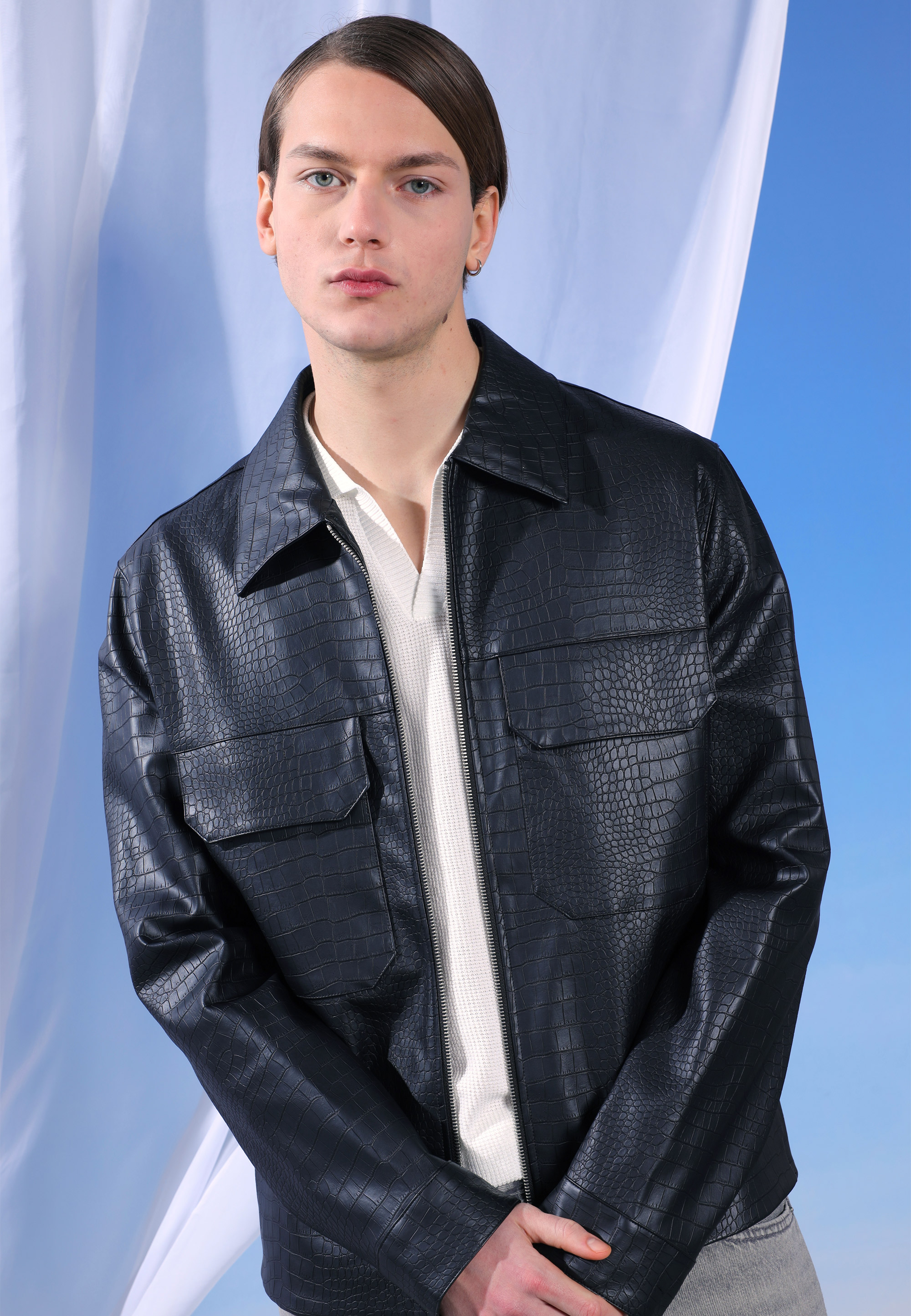 Giacca in similpelle effetto cocco Antony Morato MMVO00974 FA210101