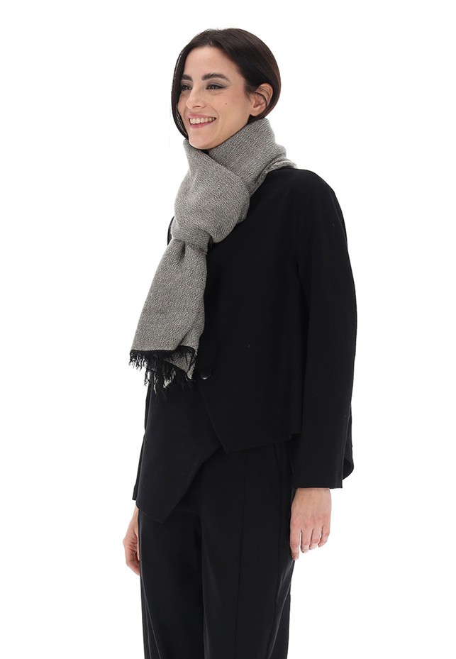 DAMILY Sciarpa Quadrata Colorata Da Donna – Morbida, Lavaggio A Mano