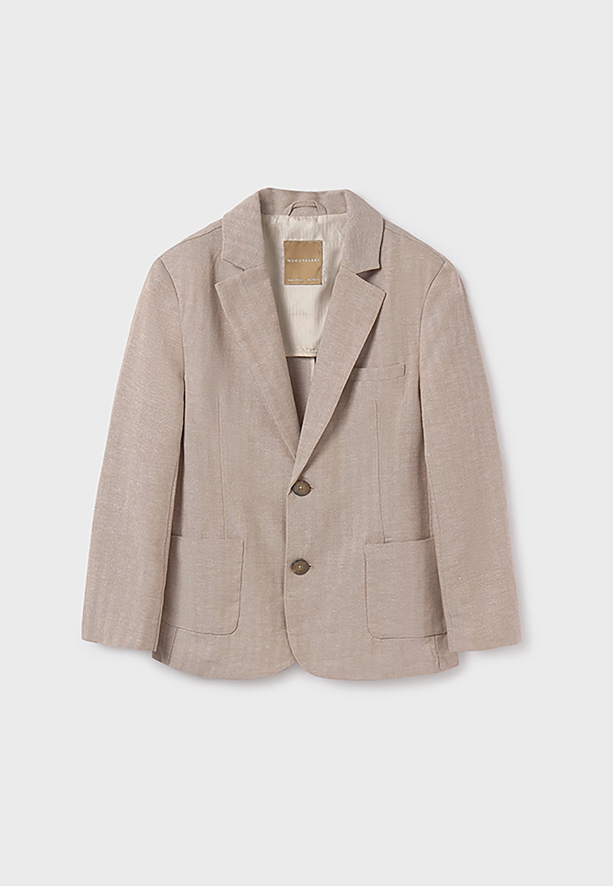 Giacca Lino Bambino Mayoral Beige Sabbia