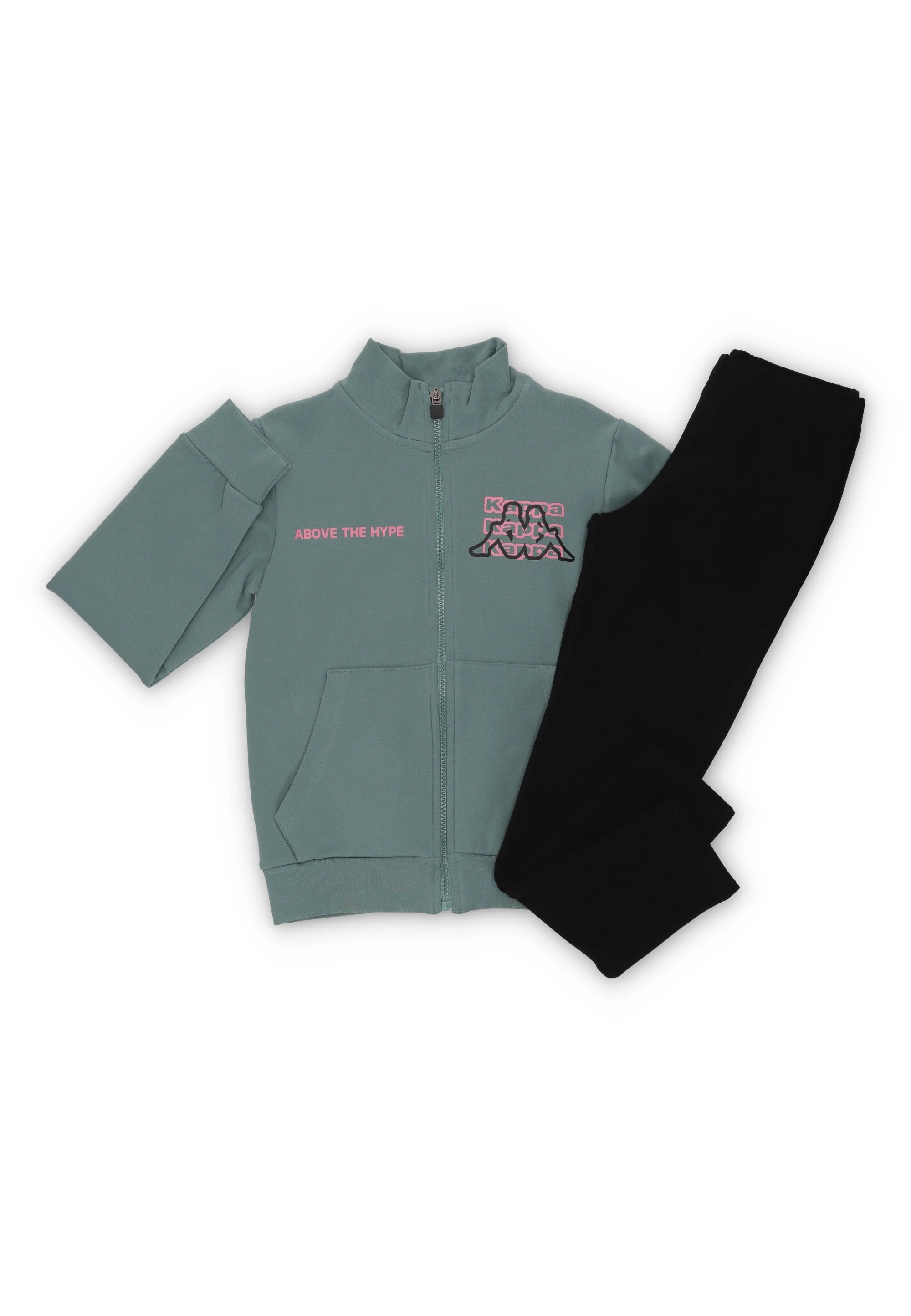 A2Z 4 Kids Ragazze Ragazzi Tuta Pannello Esterno Pile Cappuccio - Foto 5