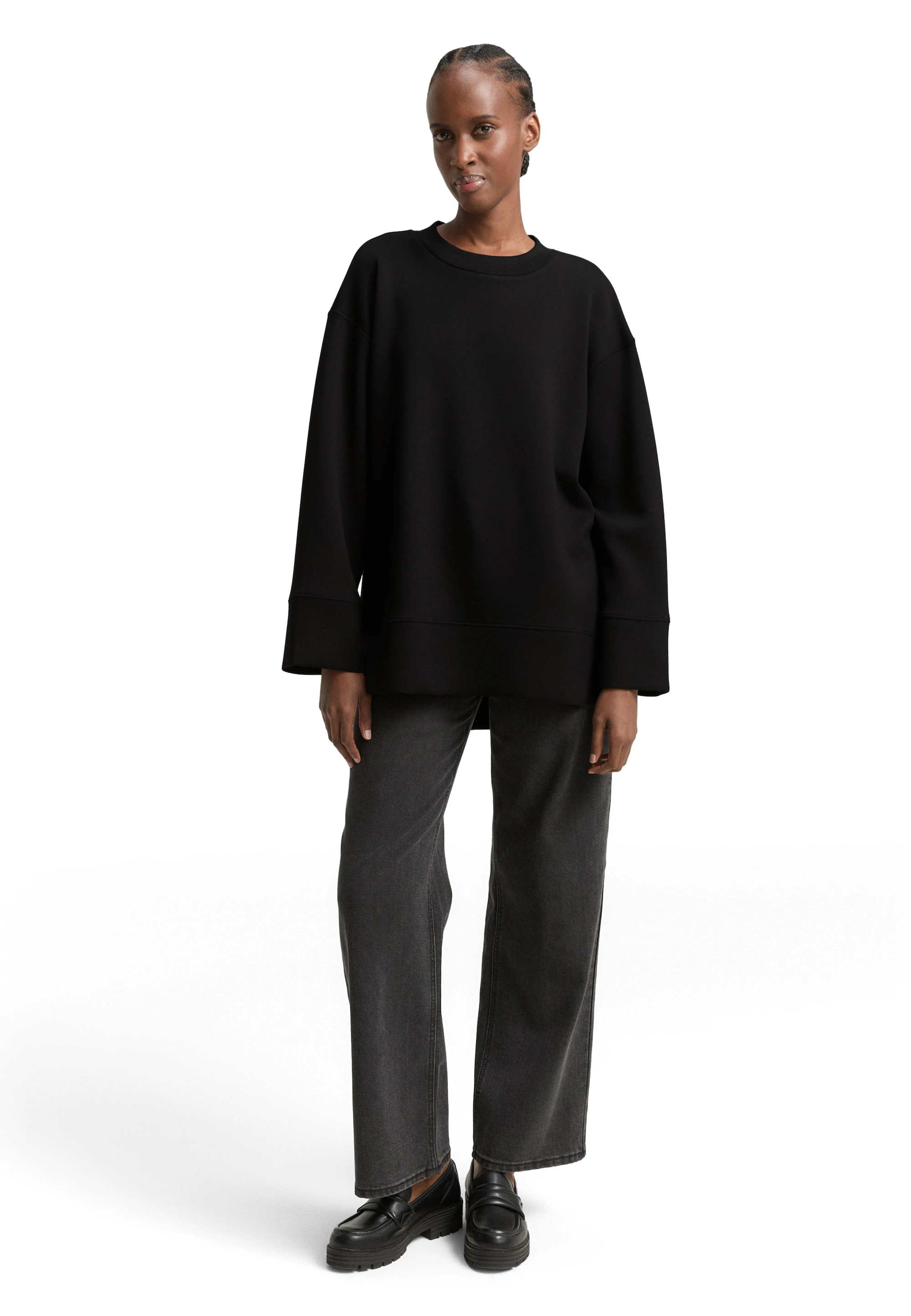 TOM TAILOR Denim Felpa Donna Oversize – Cotone Morbido, Stile Casual, Be PART